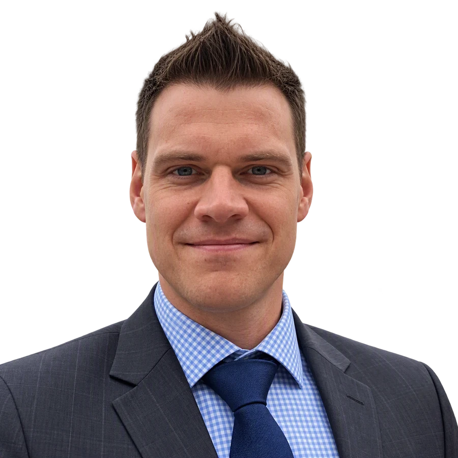 Professional portrait of Paul England